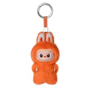 THE MONSTERS mini Labubu Pin for Love Series Vinyl Plush Pendant letter Z